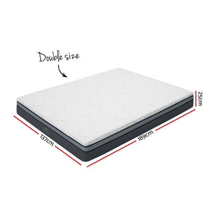 Ashley Rose Bedding Cool Gel Memory Foam Mattress Double Size - Ashley Rose