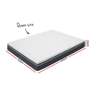 Ashley Rose Bedding Cool Gel Memory Foam Mattress Queen Size - Ashley Rose