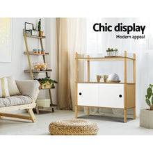 Load image into Gallery viewer, Ashles Rose Display Cabinet Storage Shelves Cupboard Table Sideboard Buffet - Ashley Rose