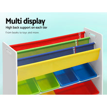 Load image into Gallery viewer, Ashley Rose Kids Bookshelf Toy Storage Box Organizer Bookcase 3 Tiers - Ashley Rose