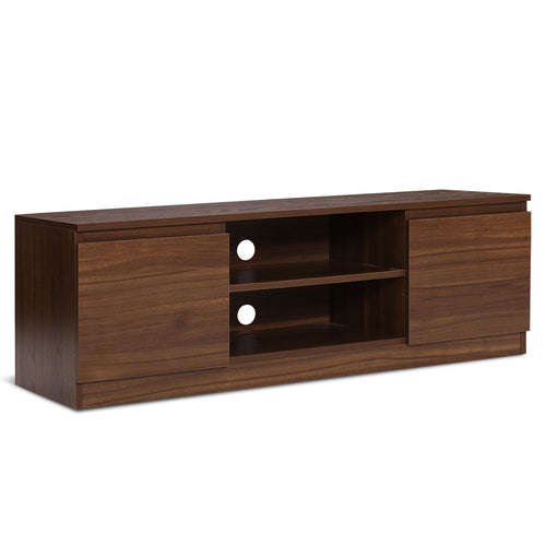 Ashley Rose TV Stand Entertainment Unit with Storage - Walnut - Ashley Rose