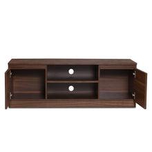 Load image into Gallery viewer, Ashley Rose TV Stand Entertainment Unit with Storage - Walnut - Ashley Rose