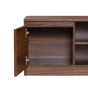 Ashley Rose TV Stand Entertainment Unit with Storage - Walnut - Ashley Rose