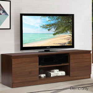 Ashley Rose TV Stand Entertainment Unit with Storage - Walnut - Ashley Rose