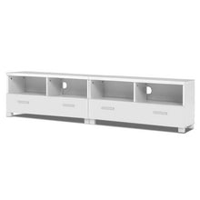 Load image into Gallery viewer, Ashley Rose TV Stand Entertainment Unit with Drawers - White - Ashley Rose