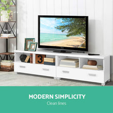 Load image into Gallery viewer, Ashley Rose TV Stand Entertainment Unit with Drawers - White - Ashley Rose