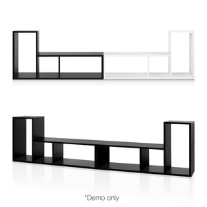 Ashley Rose DIY L Shaped Display Shelf - Black - Ashley Rose