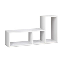 Load image into Gallery viewer, Ashley Rose DIY L Shaped Display Shelf - White - Ashley Rose