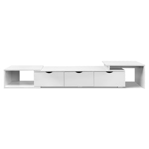 Ashley Rose Lowline TV Entertainment Cabinet - White - Ashley Rose