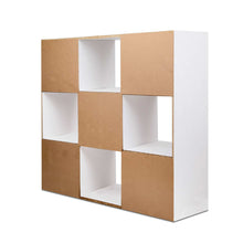 Load image into Gallery viewer, Ashley Rose 9 Cube Display Storage Shelf White - Ashley Rose