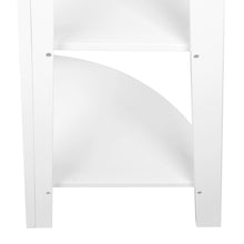 Load image into Gallery viewer, Ashley Rose 5 Tier Corner Ladder Bookshelf - White - Ashley Rose