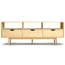 Load image into Gallery viewer, Ashley Rose Wooden Scandinavian Entertainment Unit - Natural - Ashley Rose