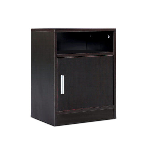 Ashley Rose Bedside Table Cabinet Storage Side Nightstand Lamp Bedroom Chest Unit - Ashley Rose