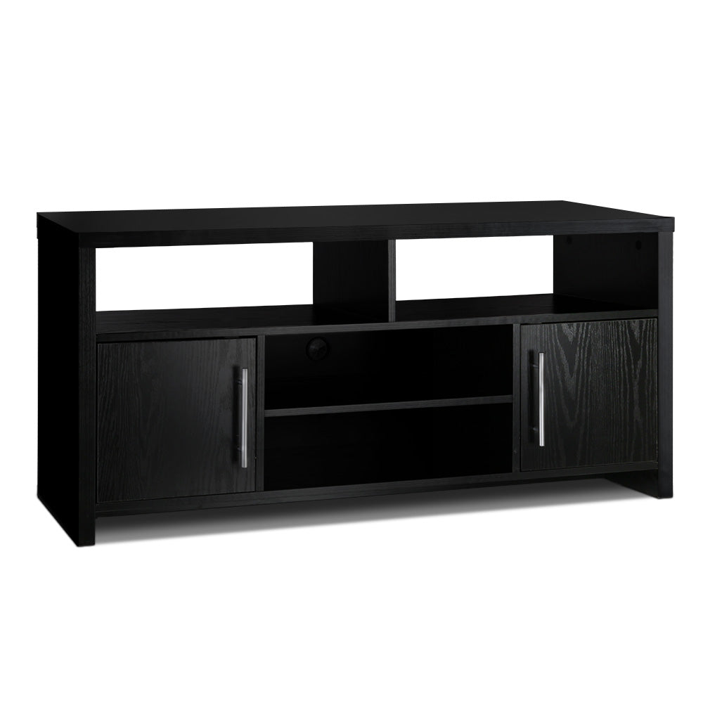 Ashley Rose Entertainment Unit with Cabinets - Black - Ashley Rose