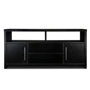 Ashley Rose Entertainment Unit with Cabinets - Black - Ashley Rose