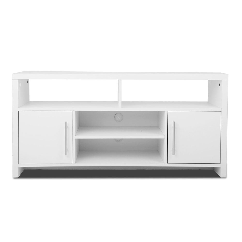 Ashley Rose Entertainment Unit with Cabinets - White - Ashley Rose