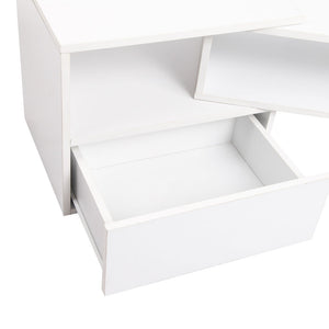 Ashley Rose Entertainment Unit with Cabinets - White - Ashley Rose