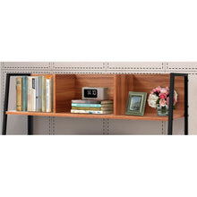 Load image into Gallery viewer, Ashley Rose Office Computer Desk Study Table Workstation Storage Bookshelf Walnut - Ashley Rose