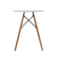 Load image into Gallery viewer, Ashley Rose Replica Eames DSW Eiffel Dining Table Kithcen Cafe 4 Seater Timber Round White - Ashley Rose