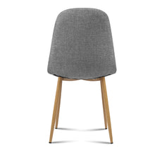 Load image into Gallery viewer, Ashley Rose 4x Adamas Fabric Dining Chairs - Light Grey - Ashley Rose