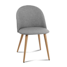 Load image into Gallery viewer, 2 X Ashley Rose Dining Chairs Armchair Light Grey - Ashley Rose