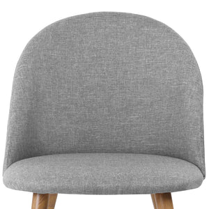 2 X Ashley Rose Dining Chairs Armchair Light Grey - Ashley Rose