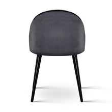 Load image into Gallery viewer, Ashley Rose Velvet Modern Dining Chair - Dark Grey - Ashley Rose