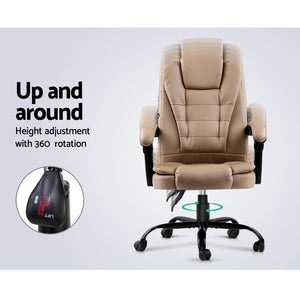 White office massage discount chair