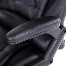 Load image into Gallery viewer, 8 Point PU Leather Reclining Massage Chair - Black - Ashley Rose