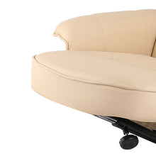 Load image into Gallery viewer, Ashley Rose PU Leather Wood Armchair Recliner - Beige - Ashley Rose