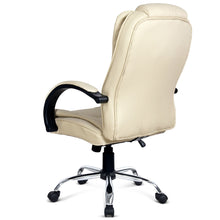 Load image into Gallery viewer, Executive PU Leather Office Desk Computer Chair - Beige - Ashley Rose