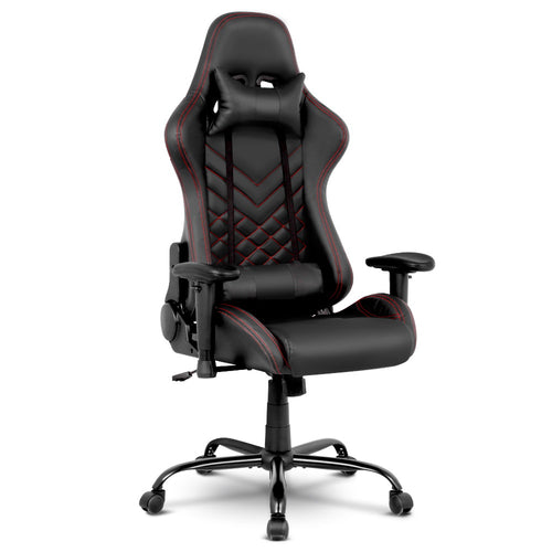 Ashley Rose Gaming Office Chairs Computer Desk Racing Recliner Executive Seat Black - Ashley Rose