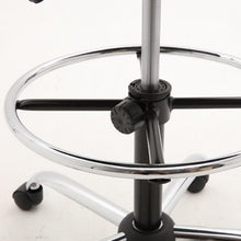 Load image into Gallery viewer, Veer Drafting Stool Office Chair Mesh Adjust Black - Ashley Rose