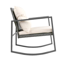 Load image into Gallery viewer, Ashley Rose Outdoor Chair Rocking Set - Grey - Ashley Rose