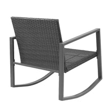 Load image into Gallery viewer, Ashley Rose Outdoor Chair Rocking Set - Grey - Ashley Rose