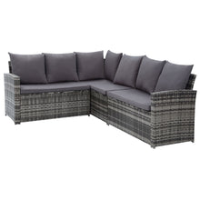 Load image into Gallery viewer, Ashley Rose Outdoor Furniture Sofa Set Dining Setting Wicker 8 Seater Mixed Grey - Ashley Rose