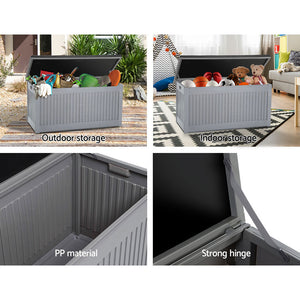 Ashley Rose Outdoor Storage Box Container Garden Toy Tool Sheds 270L - Ashley Rose