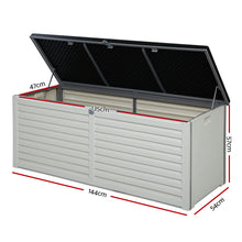 Load image into Gallery viewer, Ashley Rose Outdoor Storage Box Bench Seat Toy Tool Sheds 390L - Ashley Rose