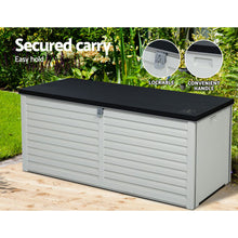 Load image into Gallery viewer, Ashley Rose Outdoor Storage Box Bench Seat Toy Tool Sheds 390L - Ashley Rose