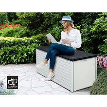 Load image into Gallery viewer, Ashley Rose Outdoor Storage Box Bench Seat Toy Tool Sheds 390L - Ashley Rose