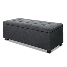 Load image into Gallery viewer, Premium Storage Ottoman - Charcoal - Ashley Rose