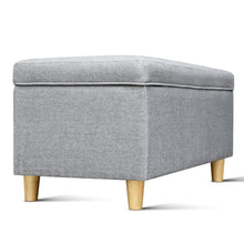 Load image into Gallery viewer, Ashley Rose Kids Storage Ottoman - Light Grey - Ashley Rose