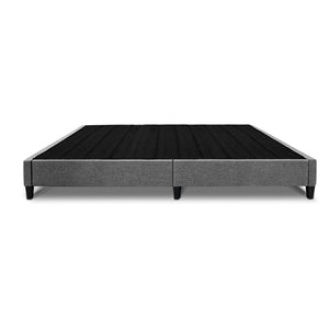 Ashley Rose Queen Size Bed Base Frame - Grey - Ashley Rose