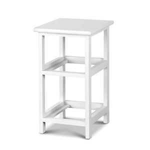 2 PCS Ariss Bedside Table - White - Ashley Rose