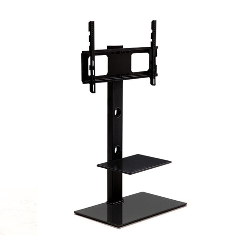 Ashley Rose Floor TV Stand with Bracket Shelf Mount - Ashley Rose