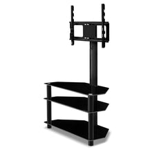 Load image into Gallery viewer, Ashley Rose 3 Tier Floor TV Stand with Bracket Shelf Mount - Ashley Rose