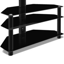 Load image into Gallery viewer, Ashley Rose 3 Tier Floor TV Stand with Bracket Shelf Mount - Ashley Rose