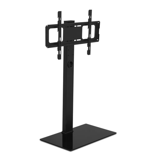 Ashley Rose Floor TV Stand Brakcket Mount Swivel Height Adjustable 32 to 70 Inch Black - Ashley Rose