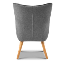 Load image into Gallery viewer, Ashley Rose Armchair and Ottoman - Grey - Ashley Rose