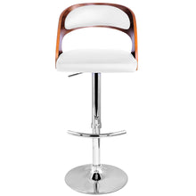 Load image into Gallery viewer, Ashley Rose Wooden Gas Lift  Bar Stools - White - Ashley Rose